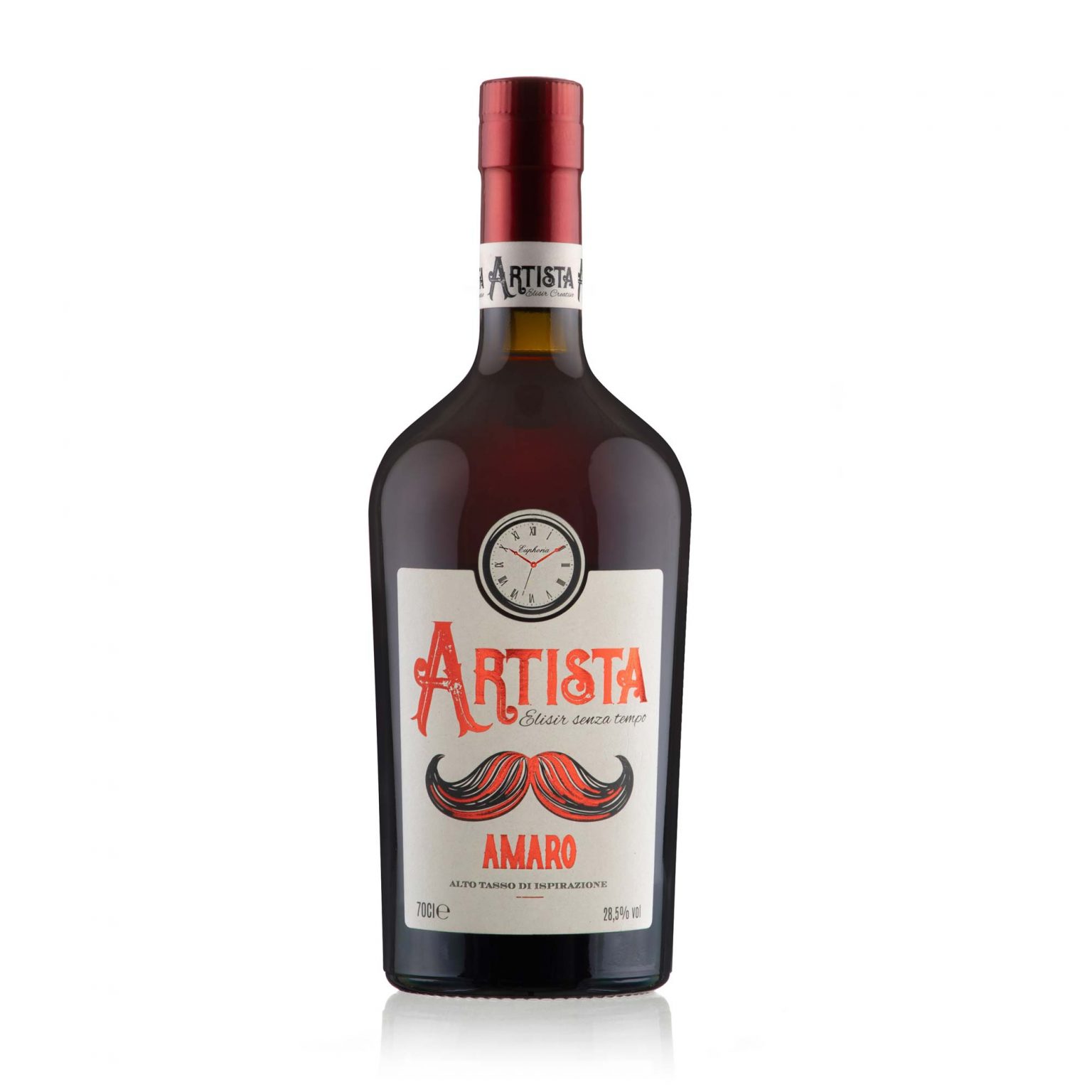 Bottiglia di Artista nella scheda ufficiale Amaro Artista